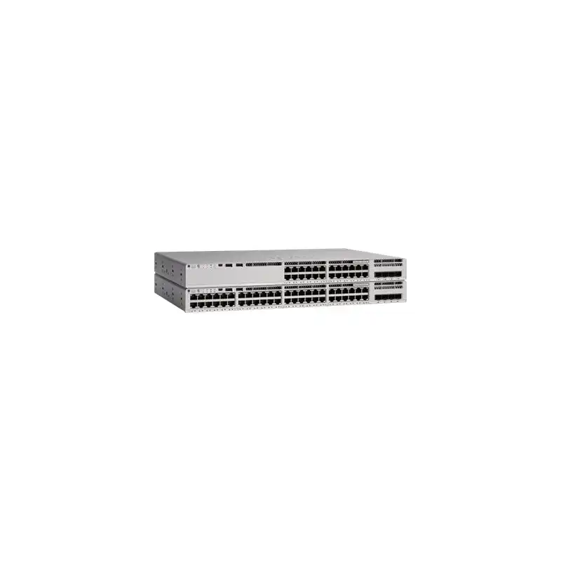 Cisco Catalyst 9200 - Commutateur - C3 - Géré - 24 x 10 - 100 - 1000 - Montable sur rack (C9200-24T-E)_1